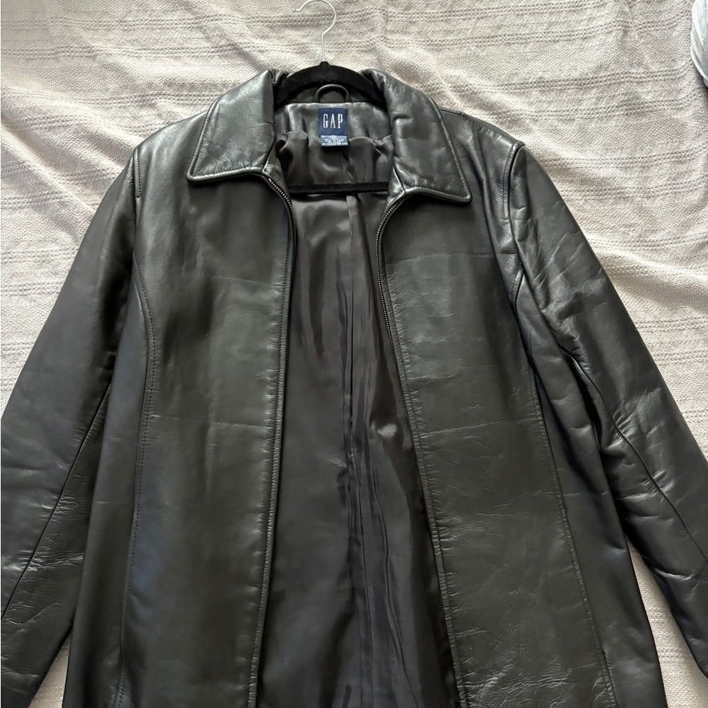 Women's Black Leather Jacket